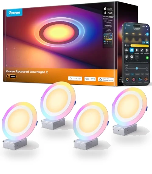 Smart Recessed Lighting — Recessed Lighting, Govee