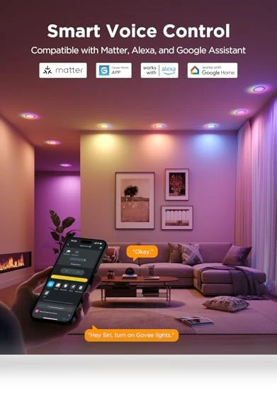 Smart Recessed Lighting — Recessed Lighting, Govee