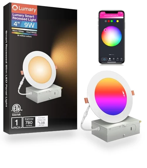 Smart Recessed Lighting — LED, Lumary