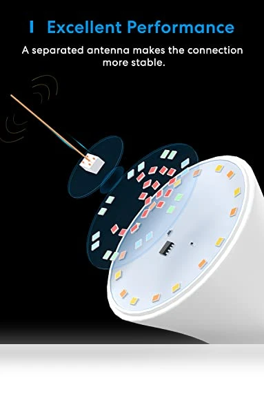 Smart RGBWW WiFi LED Bulbs — LED, meross