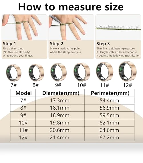 Smart Ring for Fitness & Health Tracking — Smart Rings, DustAway