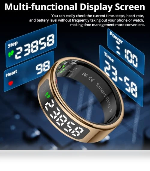 Smart Ring with Touch Display — Smart Rings, COLMI