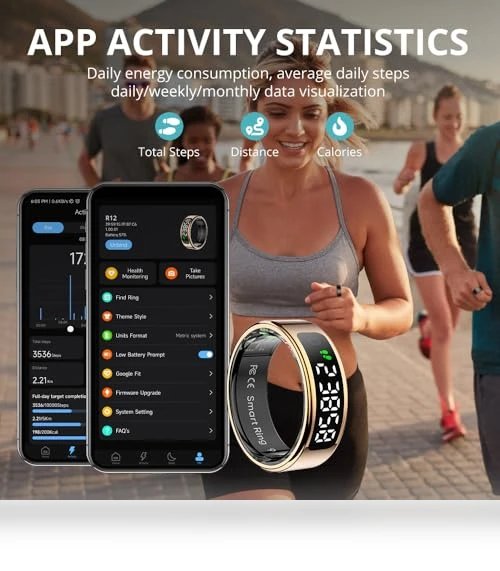 Smart Ring with Touch Display — Smart Rings, COLMI