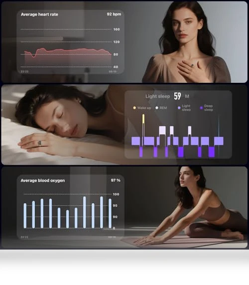 Smart Ring with Touch Display — Smart Rings, COLMI
