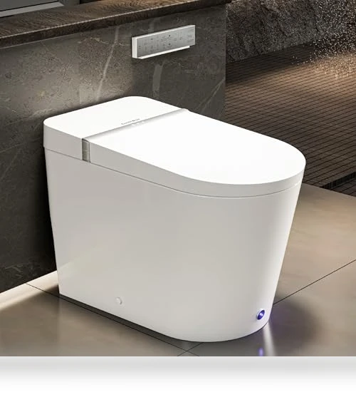 Smart Toilet with Bidet — Lid & Tank Covers, CASTA DIVA