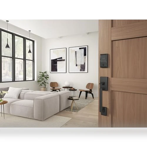 Smart Wi-Fi Lock for Front Door — Deadbolts, SCHLAGE