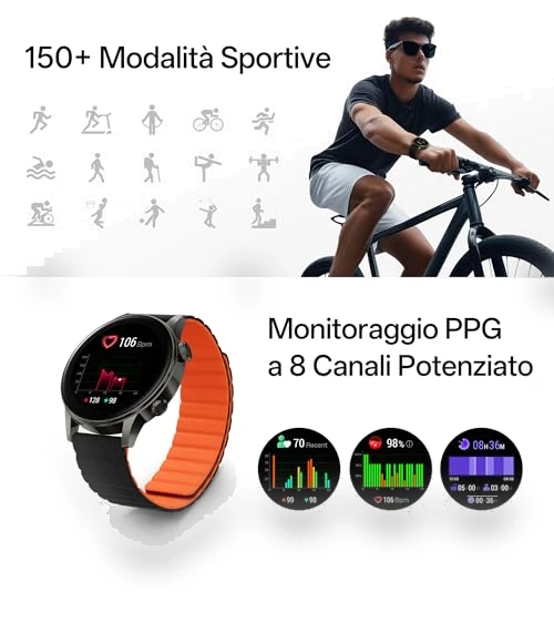 Smartwatch with Magnetic Strap — Smartwatches, Black Shark