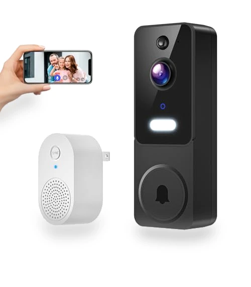 Video Doorbell Camera Wireless — Smart Home Security, FineLuck