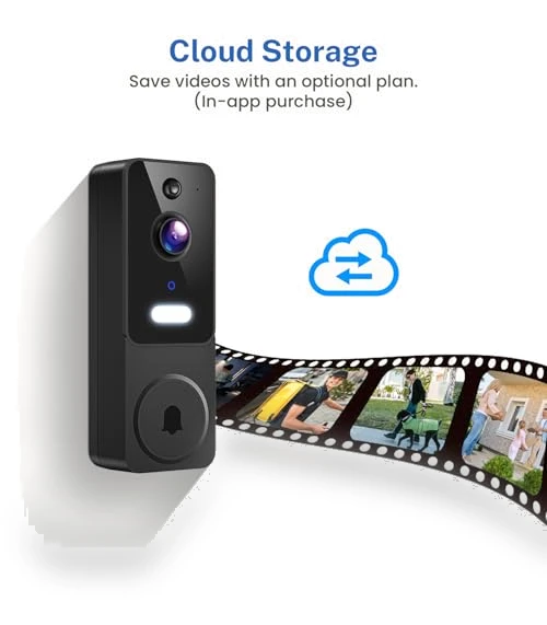 Video Doorbell Camera Wireless — Smart Home Security, FineLuck