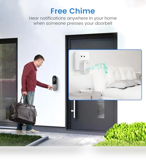 Video Doorbell Camera — Smart Home Security, SUNNYJANE
