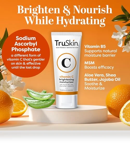 Vitamin C Cream for Face — Creams & Moisturizers, TruSkin Naturals
