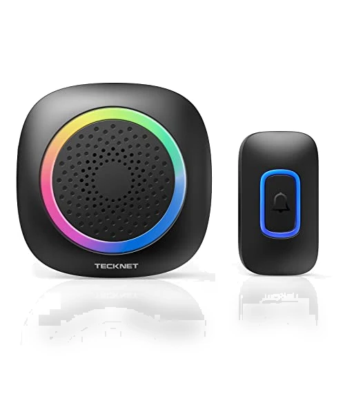 Wireless Doorbell with RGB Alarm Lighting — Kits, TECKNET