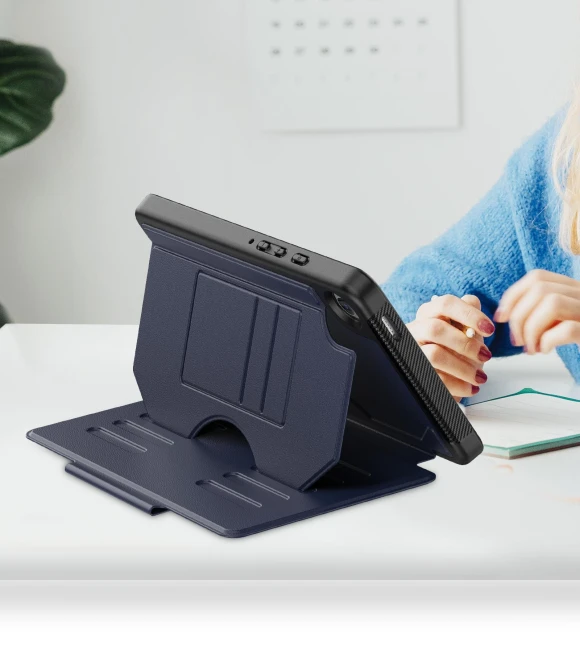 5-Level Stand Tablet Cover with Pen Slot — Keyboard Cases, Smartwatch 2025