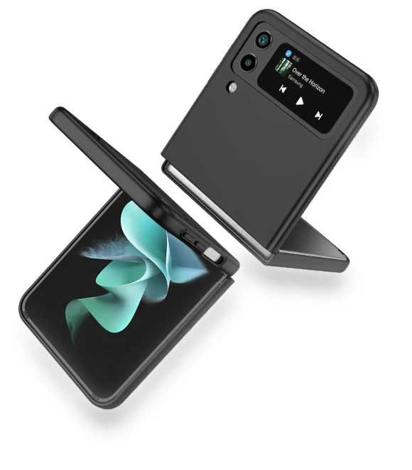 Adjustable Kickstand Anti-drop Folding PC Phone Case with Car Mount Metal Sheet — Phone Accessories, Smartwatch 2025
