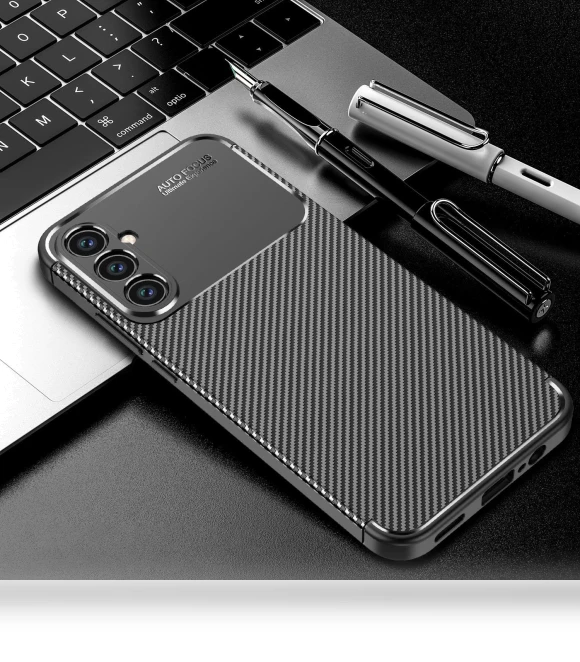 Anti-Scratch Carbon Fiber Texture Phone Case — Bumpers, Smartwatch 2025