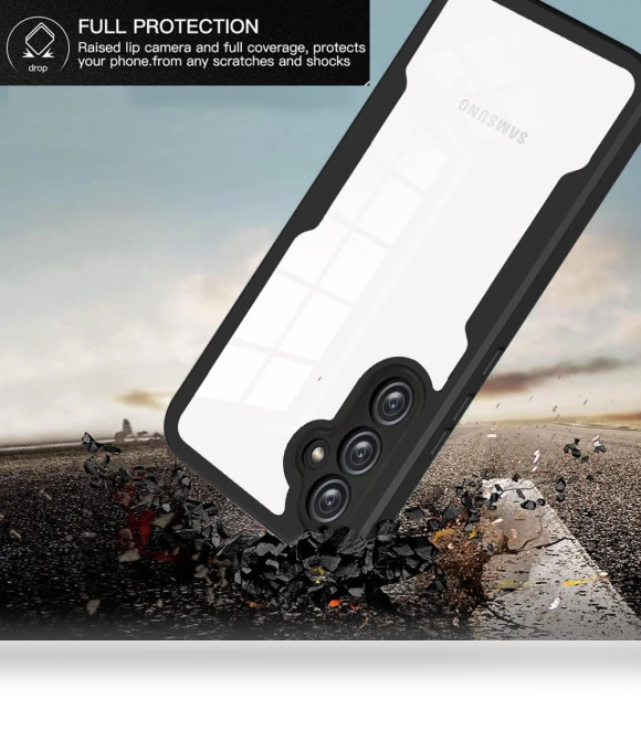 Clear Acrylic+TPU Phone Case with PET Screen Film — Screen Protectors, Smartwatch 2025