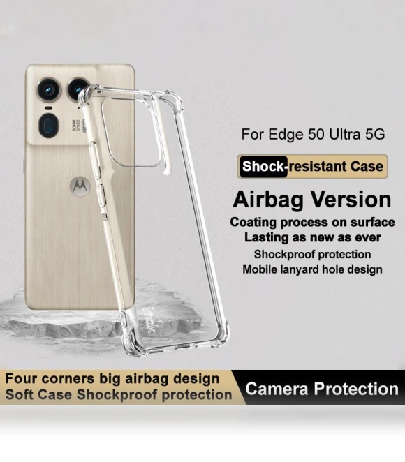 Clear Back Cover Case with Airbag Corners — Screen Protectors, Smartwatch 2025