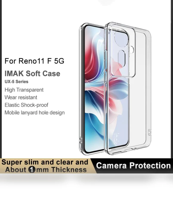 Clear Case Slim Fit Shockproof TPU Phone Cover — Basic Cases, Smartwatch 2025