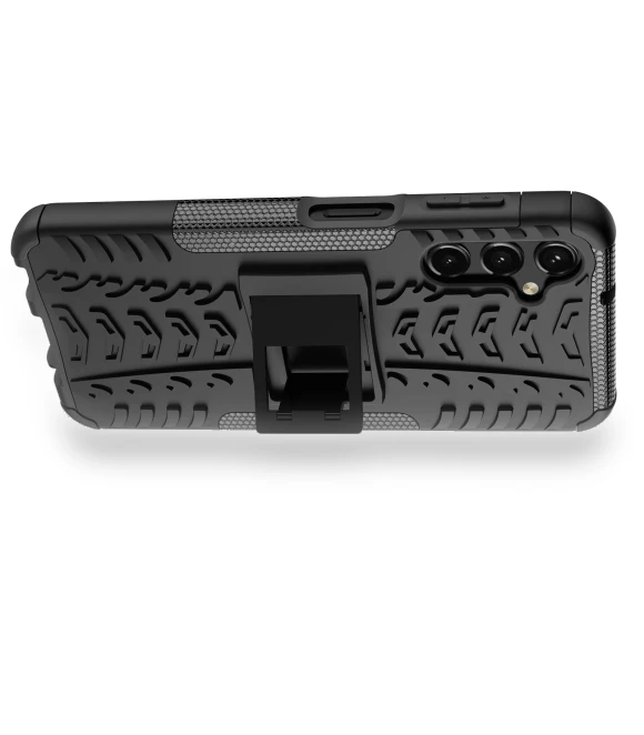 Cool Tire Texture Kickstand Drop-proof Phone Case — Phone Accessories, Smartwatch 2025