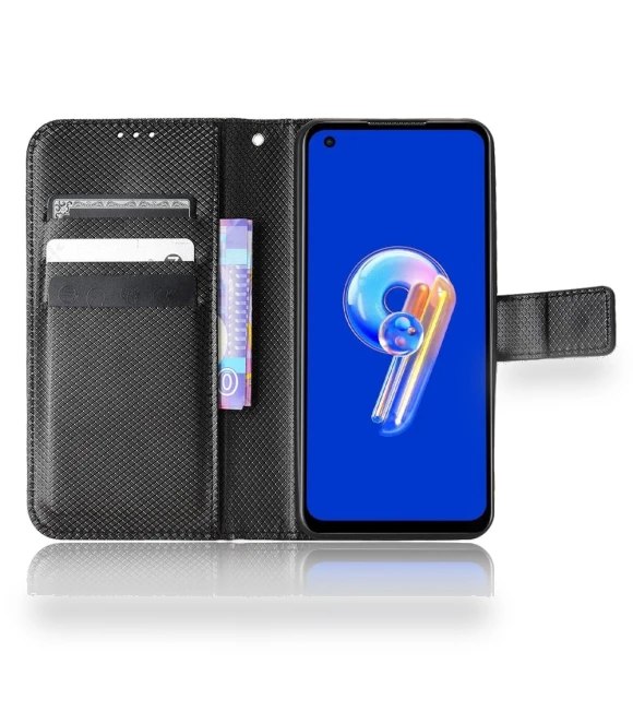 Diamond Texture Phone Flip Wallet Case — Flip Cases, Smartwatch 2025