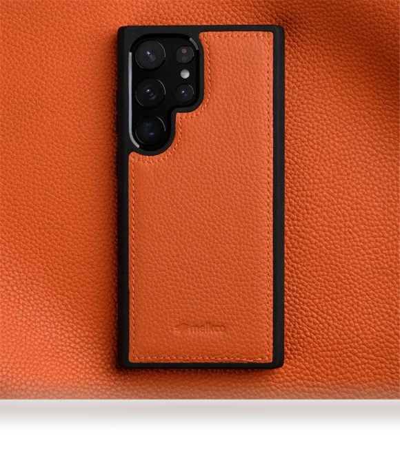 Genuine Cow Leather Coated Hard PC Slim Case — Basic Cases, MELKCO