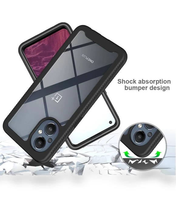 Hard PC+Soft TPU Hybrid Case with PET Screen Protector — Phone Accessories, Smartwatch 2025