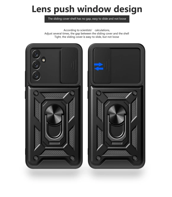 Hybrid Back Cover with Ring Kickstand — Back Covers, Smartwatch 2025