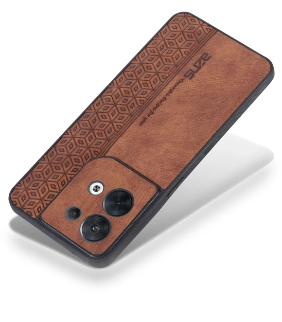 Imprinted PU Leather Coated TPU Back Cover Anti-drop Cell Phone Case — Smartwatch Protectors, Smartwatch 2025