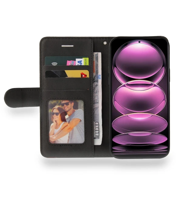 Leather Case Wallet Stand for Smartphones — Phone Accessories, Smartwatch 2025