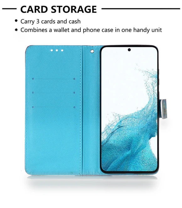 Leather Case with Wallet Stand and Strap — Phone Accessories, Smartwatch 2025