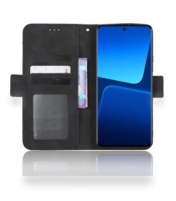 Leather Phone Case with Card Slots and Stand — Flip Cases, Smartwatch 2025