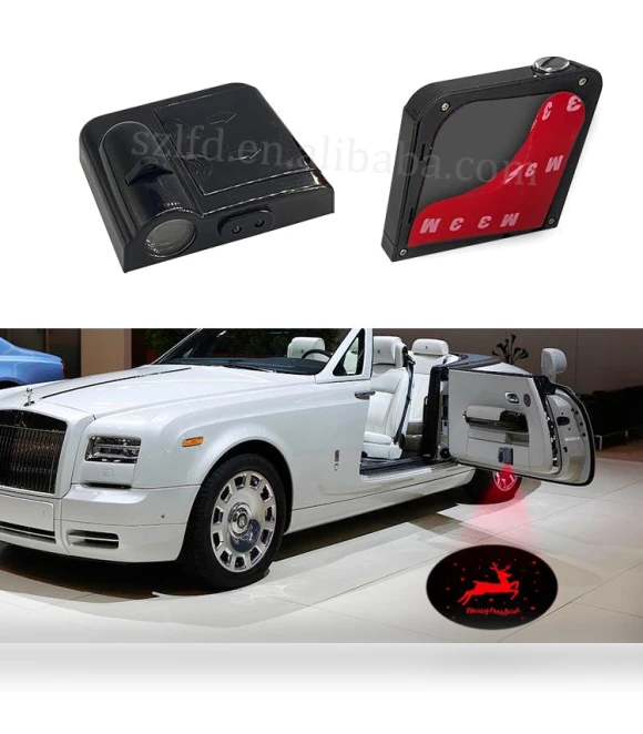 Smart LED Infrared Car Door Light — Car Door Entry Guard, Discount Domain