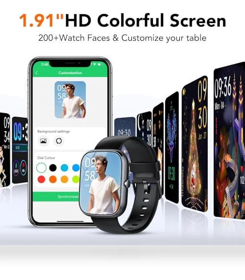 Smart Watch with Heart Rate Monitor — Smartwatches, taopodo