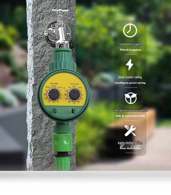 Smart Watering Timer with Dual Dials — Controllers, TrendVibeCN