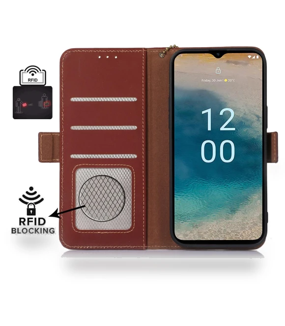Stand Wallet RFID Blocking Phone Case — Phone Accessories, Smartwatch 2025