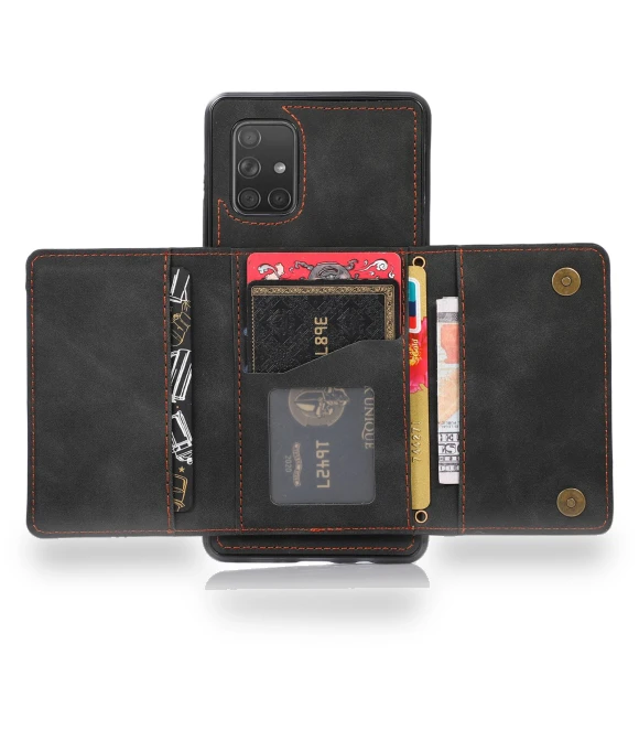 Tri-fold Wallet Anti-scratch Phone Case — Flip Cases, Smartwatch 2025