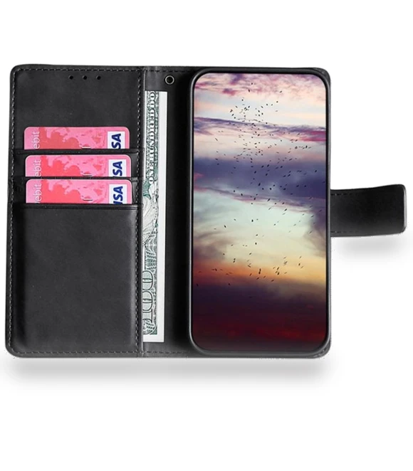 Wallet Case Crocodile Texture PU Leather Stand Flip Cover — Flip Cases, Smartwatch 2025