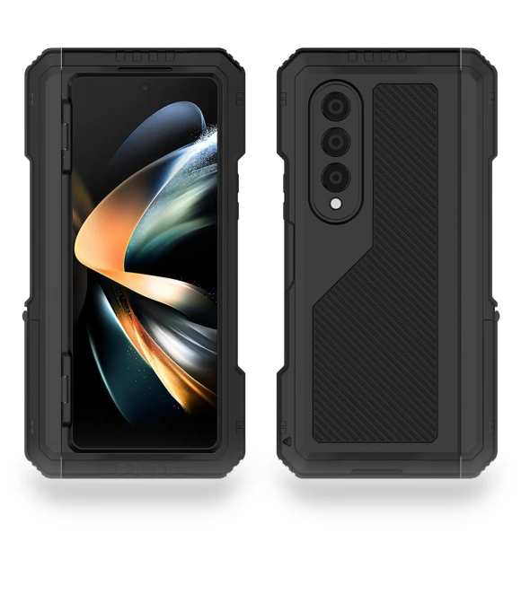 Aluminium Alloy+Silicone Phone Case with Screen Protector — Phone Accessories, Smartwatch 2025