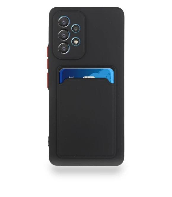 Card Holder Slot Soft TPU Shockproof Anti-Scratch Case with Camera Lens Protection — Screen Protectors, Smartwatch 2025
