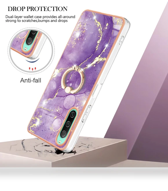 Case with Ring Kickstand Marble Pattern — Basic Cases, Smartwatch 2025
