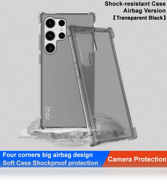 Clear Four Corner Cushion Airbag TPU Phone Case — Phone Accessories, IMAK