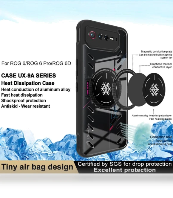 Clear PC+TPU Heat Dissipation Phone Shell — Screen Protectors, Smartwatch 2025