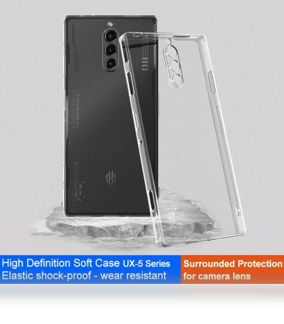 Clear Phone Case Soft TPU Anti-Scratch Shock Absorbing Cover — Basic Cases, IMAK
