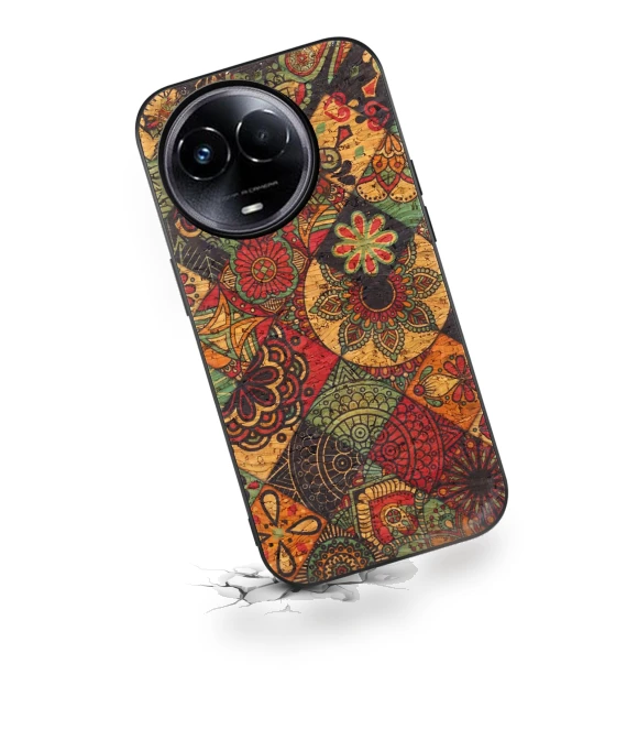Four Seasons Flowers Leather+TPU+PC Phone Case — Basic Cases, Smartwatch 2025