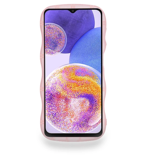 Glitter Stars TPU Phone Cover with Wavy Edge — Phone Accessories, Smartwatch 2025
