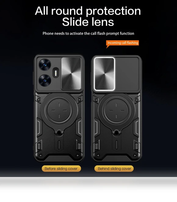 Kickstand Cover with Slide Camera Window — Protective Cases, Smartwatch 2025