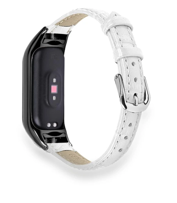 Leather Watch Strap with Bamboo Grain — Bands, Smartwatch 2025