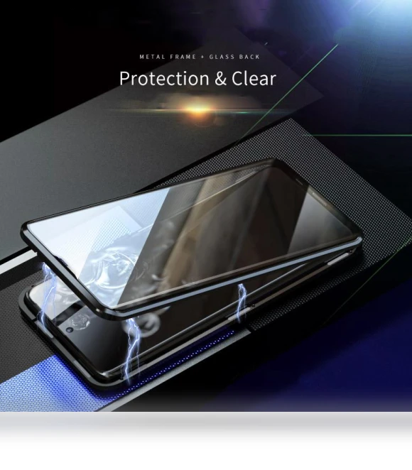Magnetic Case with Double Sided Tempered Glass — Basic Cases, Smartwatch 2025