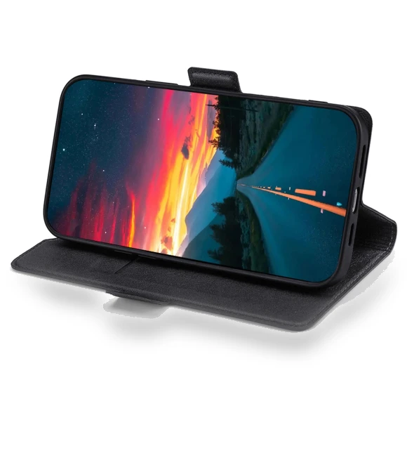 Phone Case PU Leather Stand Card Slots Cover — Basic Cases, Smartwatch 2025