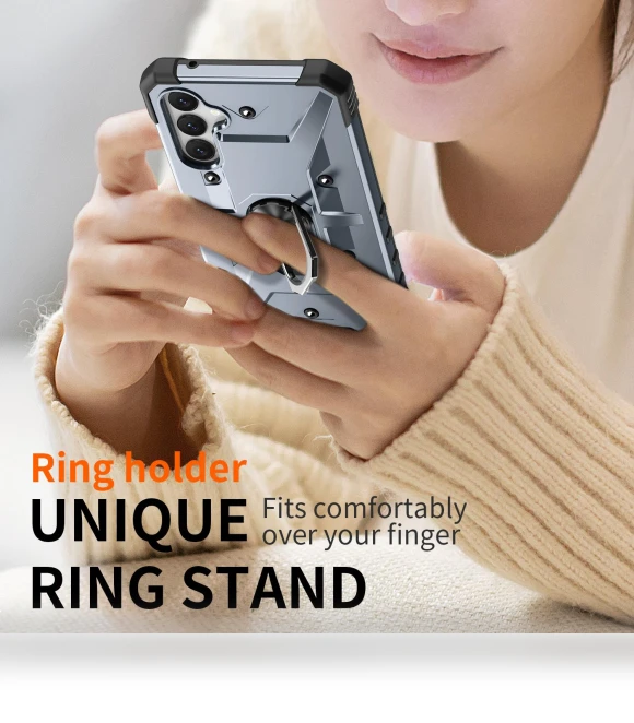 Phone Case with Ring Stand and Magnetic Car Mount — Phone Accessories, Smartwatch 2025